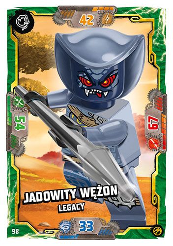 LEGO® NINJAGO® TCG7 - Nr 98: Jadowity Wężon Legacy