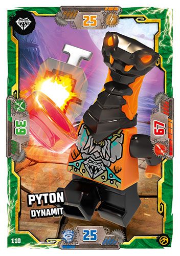 LEGO® NINJAGO® TCG7 - Nr 110: Pyton dynamit