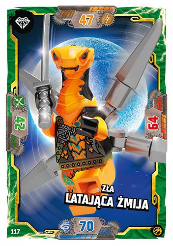 LEGO® NINJAGO® TCG7 - Nr 117: Zła latająca żmija