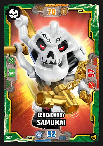 LEGO® NINJAGO® TCG7 - Nr 127: Legendarny Samukai