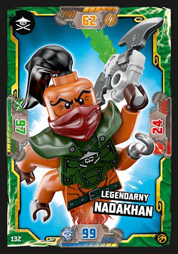 LEGO® NINJAGO® TCG7 - Nr 132: Legendarny Nadakhan