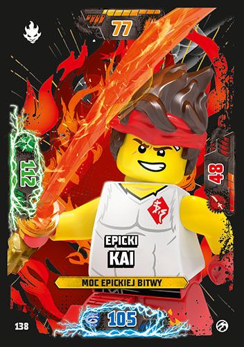 LEGO® NINJAGO® TCG7 - Nr 138: Epicki Kai