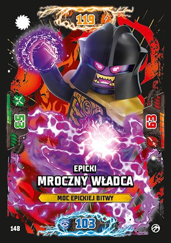 LEGO® NINJAGO® TCG7 - Nr 148: Epicki Mroczny Władca