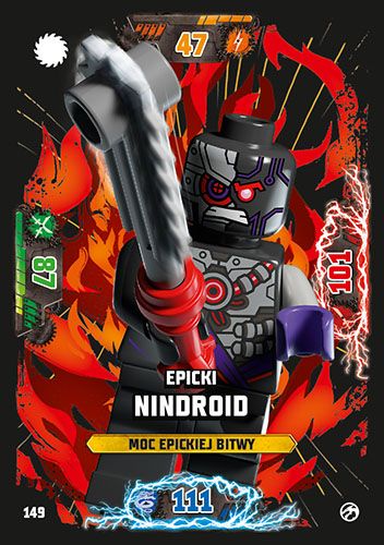LEGO® NINJAGO® TCG7 - Nr 149: Epicki nindroid