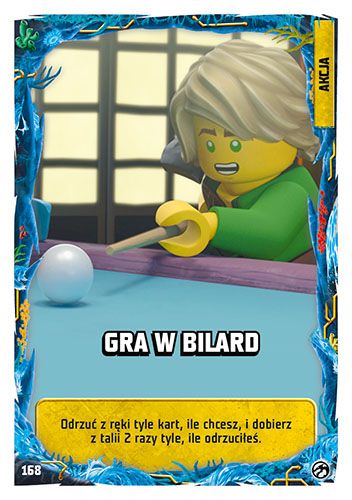 LEGO® NINJAGO® TCG7 - Nr 168: Gra w bilard