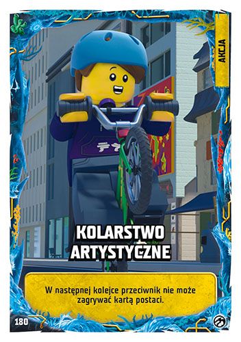 LEGO® NINJAGO® TCG7 - Nr 180: Kolarstwo artystyczne