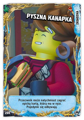LEGO® NINJAGO® TCG7 - Nr 200: Pyszna kanapka