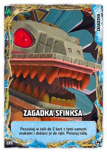 LEGO® NINJAGO® TCG7 - Nr 205: Zagadka Sfinksa