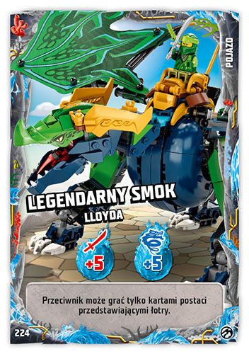 LEGO® NINJAGO® TCG7 - Nr 224: Legendarny smok Lloyda
