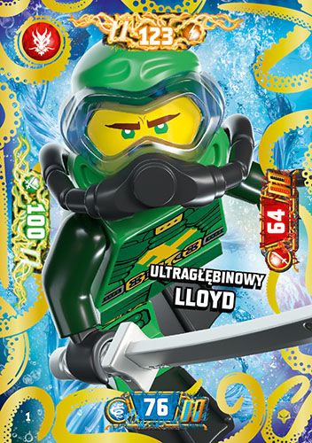 LEGO® NINJAGO® TCG7. Następny Poziom - Nr 1: Ultragłębinowy Lloyd