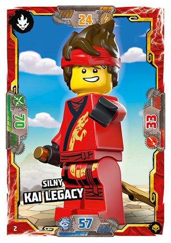 LEGO® NINJAGO® TCG7. Następny Poziom - Nr 2: Silny Kai Legacy