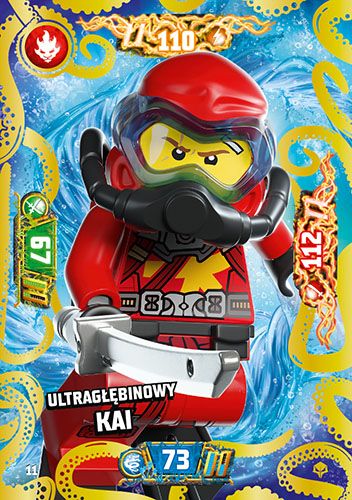 LEGO® NINJAGO® TCG7. Następny Poziom - Nr 11: Ultragłębinowy Kai
