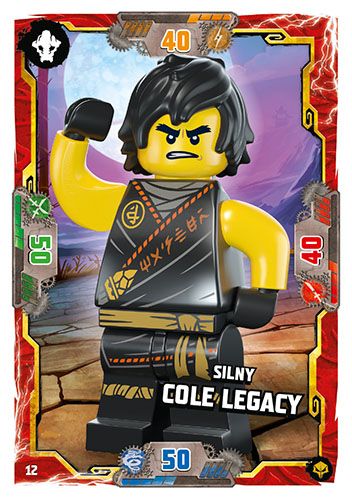 LEGO® NINJAGO® TCG7. Następny Poziom - Nr 12: Silny Cole Legacy