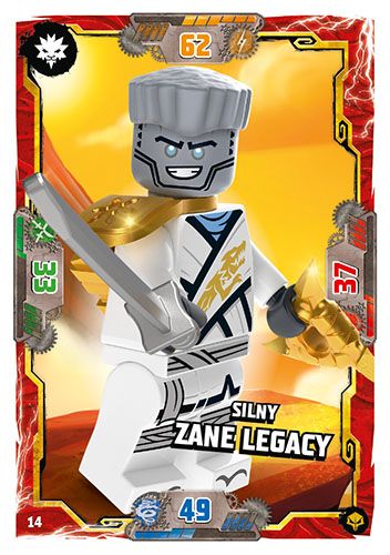 LEGO® NINJAGO® TCG7. Następny Poziom - Nr 14: Silny Zane Legacy