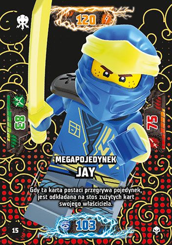 LEGO® NINJAGO® TCG7. Następny Poziom - Nr 15: Megapojedynek Jay