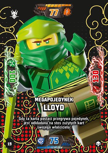 LEGO® NINJAGO® TCG7. Następny Poziom - Nr 19: Megapojedynek Lloyd