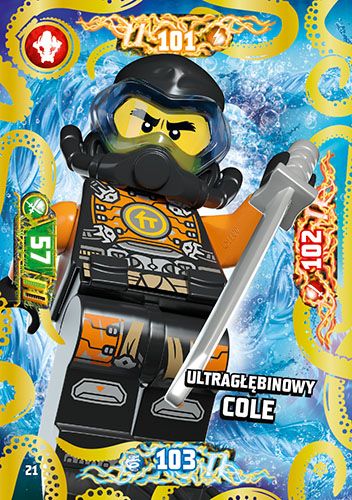 LEGO® NINJAGO® TCG7. Następny Poziom - Nr 21: Ultragłębinowy Cole