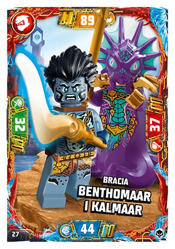LEGO® NINJAGO® TCG7. Następny Poziom - Nr 27: Bracia: Benthomaar i Kalmaar