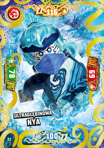 LEGO® NINJAGO® TCG7. Następny Poziom - Nr 31: Ultragłębinowa Nya