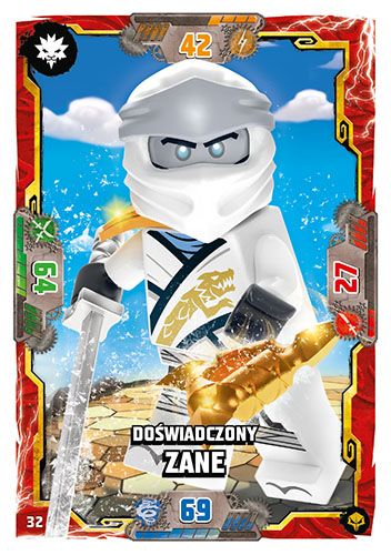 LEGO® NINJAGO® TCG7. Następny Poziom - Nr 32: Doświadczony Zane