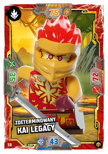 LEGO® NINJAGO® TCG7. Następny Poziom - Nr 38: Zdeterminowany Kai Legacy