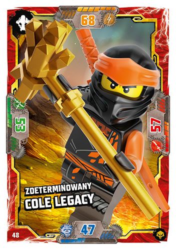 LEGO® NINJAGO® TCG7. Następny Poziom - Nr 48: Zdeterminowany Cole Legacy