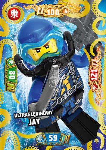 LEGO® NINJAGO® TCG7. Następny Poziom - Nr 51: Ultragłębinowy Jay