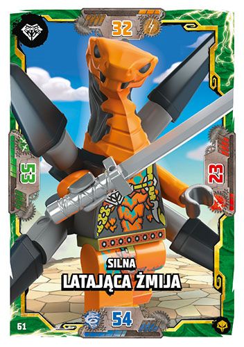 LEGO® NINJAGO® TCG7. Następny Poziom - Nr 61: Silna latająca żmija