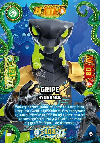 LEGO® NINJAGO® TCG7. Następny Poziom - Nr 65: Gripe hydromoc