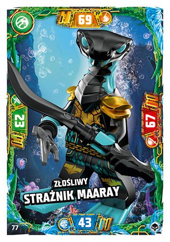 LEGO® NINJAGO® TCG7. Następny Poziom - Nr 77: Złośliwy strażnik Maaray