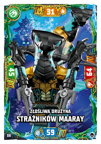 LEGO® NINJAGO® TCG7. Następny Poziom - Nr 86: Złośliwa drużyna strażników Maaray