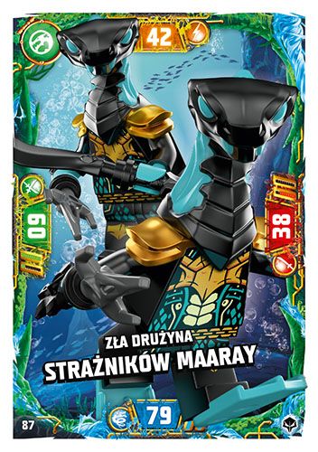 LEGO® NINJAGO® TCG7. Następny Poziom - Nr 87: Zła drużyna strażników Maaray