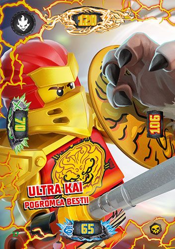 LEGO® NINJAGO® TCG6 - Nr 17: Ultra Kai Pogromca bestii