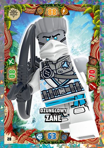 LEGO® NINJAGO® TCG6 - Nr 28: Dżunglowy Zane