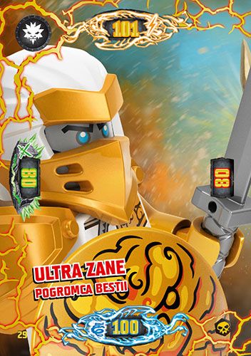 LEGO® NINJAGO® TCG6 - Nr 29: Ultra Zane Pogromca bestii