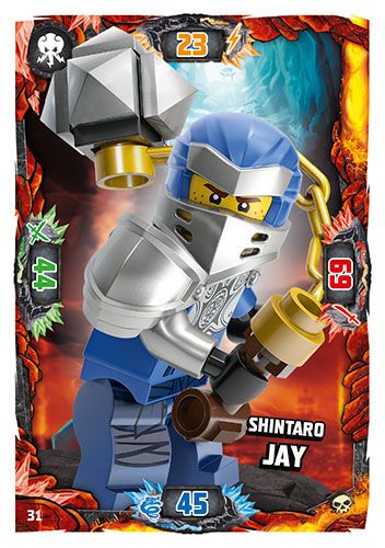 LEGO NINJAGO TCG6 Nr 31 Shintaro Jay Kultowy.pl