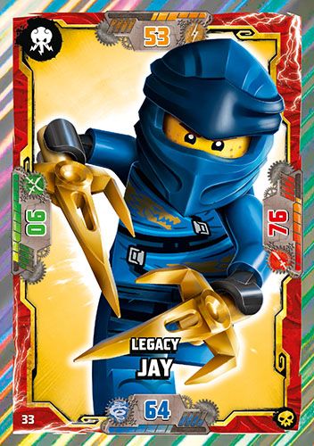 LEGO® NINJAGO® TCG6 - Nr 33: Legacy Jay