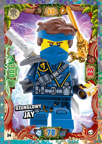 LEGO® NINJAGO® TCG6 - Nr 34: Dżunglowy Jay