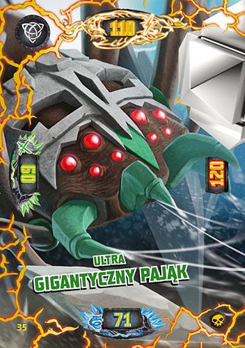 LEGO® NINJAGO® TCG6 - Nr 35: Ultra gigantyczny pająk