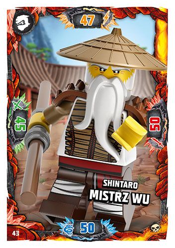 LEGO® NINJAGO® TCG6 - Nr 43: Shintaro Mistrz Wu