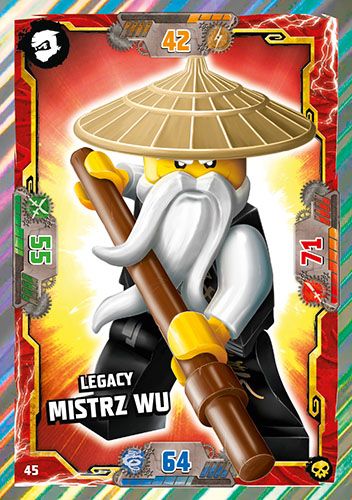 LEGO® NINJAGO® TCG6 - Nr 45: Legacy Mistrz Wu