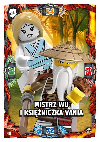LEGO® NINJAGO® TCG6 - Nr 46: Mistrz Wu i księżniczka Vania