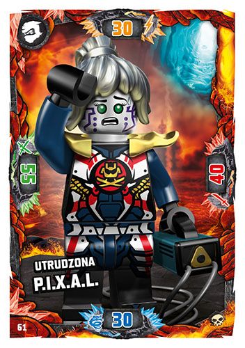 LEGO® NINJAGO® TCG6 - Nr 61: Utrudzona P.I.X.A.L.