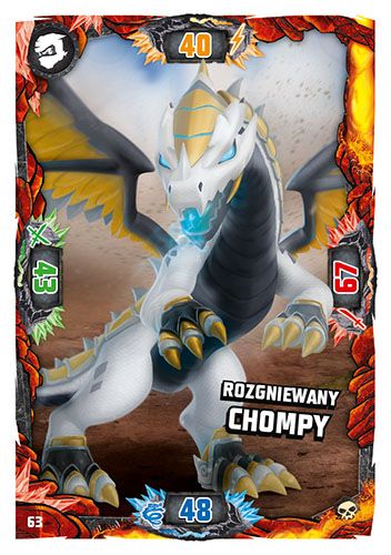 LEGO® NINJAGO® TCG6 - Nr 63: Rozgniewany Chompy