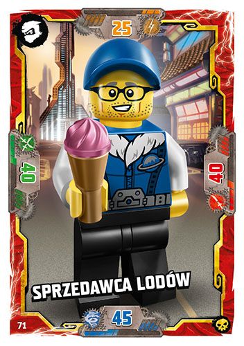 LEGO® NINJAGO® TCG6 - Nr 71: Sprzedawca lodów