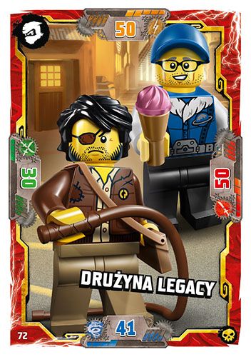 LEGO® NINJAGO® TCG6 - Nr 72: Drużyna Legacy