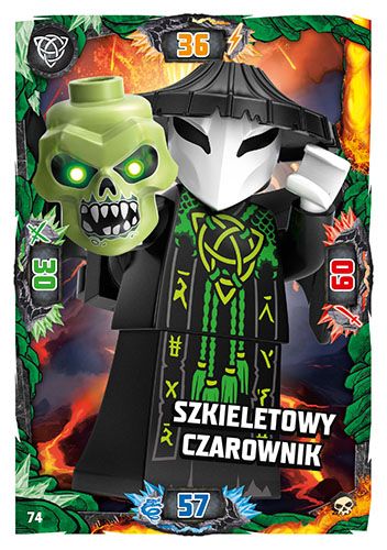 LEGO® NINJAGO® TCG6 - Nr 74: Szkieletowy Czarownik