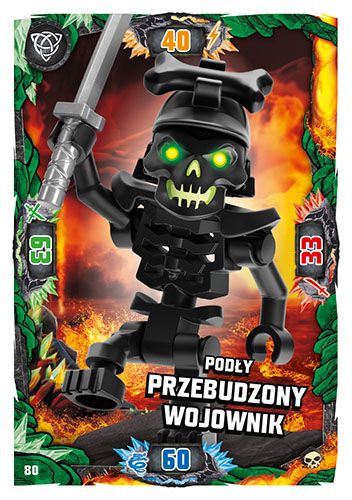 LEGO® NINJAGO® TCG6 - Nr 80: Podły przebudzony wojownik