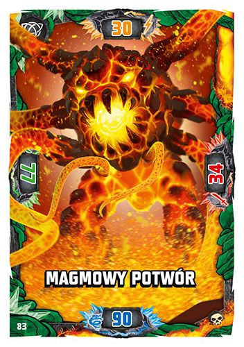 LEGO® NINJAGO® TCG6 - Nr 83: Magmowy potwór