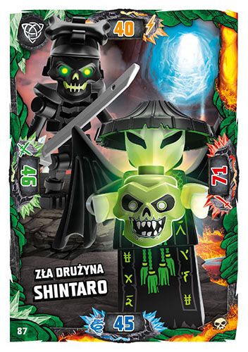 LEGO® NINJAGO® TCG6 - Nr 87: Zła drużyna Shintaro